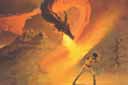 Warhammer, quand un dragon crache du feu sur un pauvre guerrier solitaire