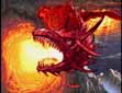 Warhammer, la tête d'un dragon rouge