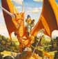 Warhammer, un chevaucheur de dragon et un sorcier itinérant